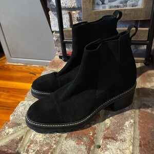 Bernardo Black Suede boots. New without tags